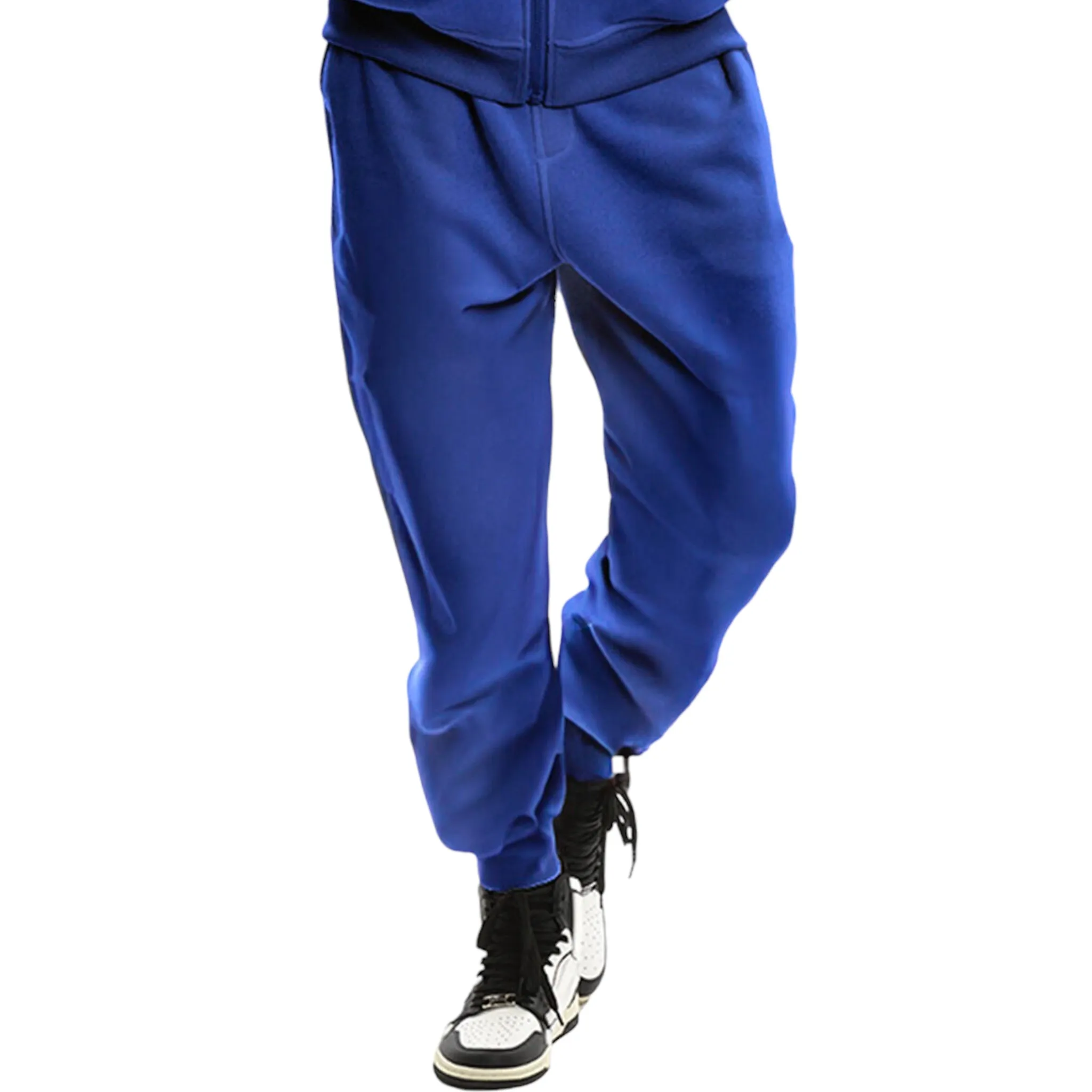 SWITCH: Solid Zip Down Fleece Jogger Set