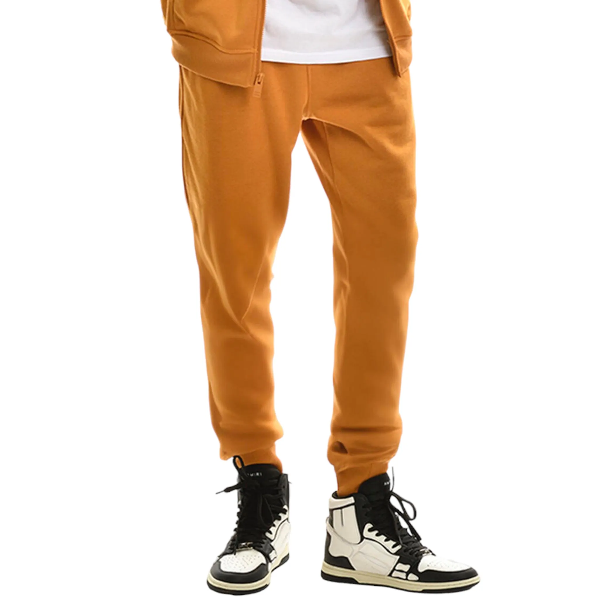 SWITCH: Solid Zip Down Fleece Jogger Set