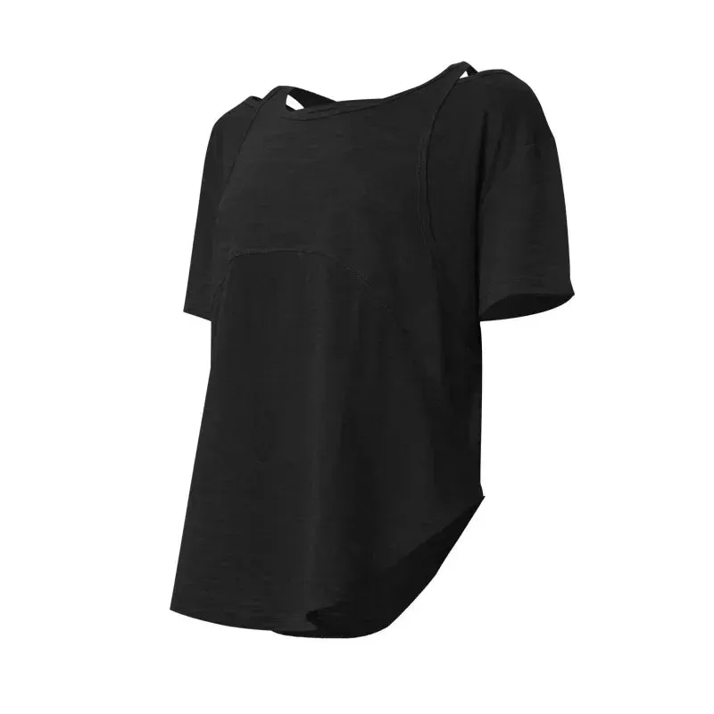 T-shirt Short Sleeve Cotton Sports Gym Tops