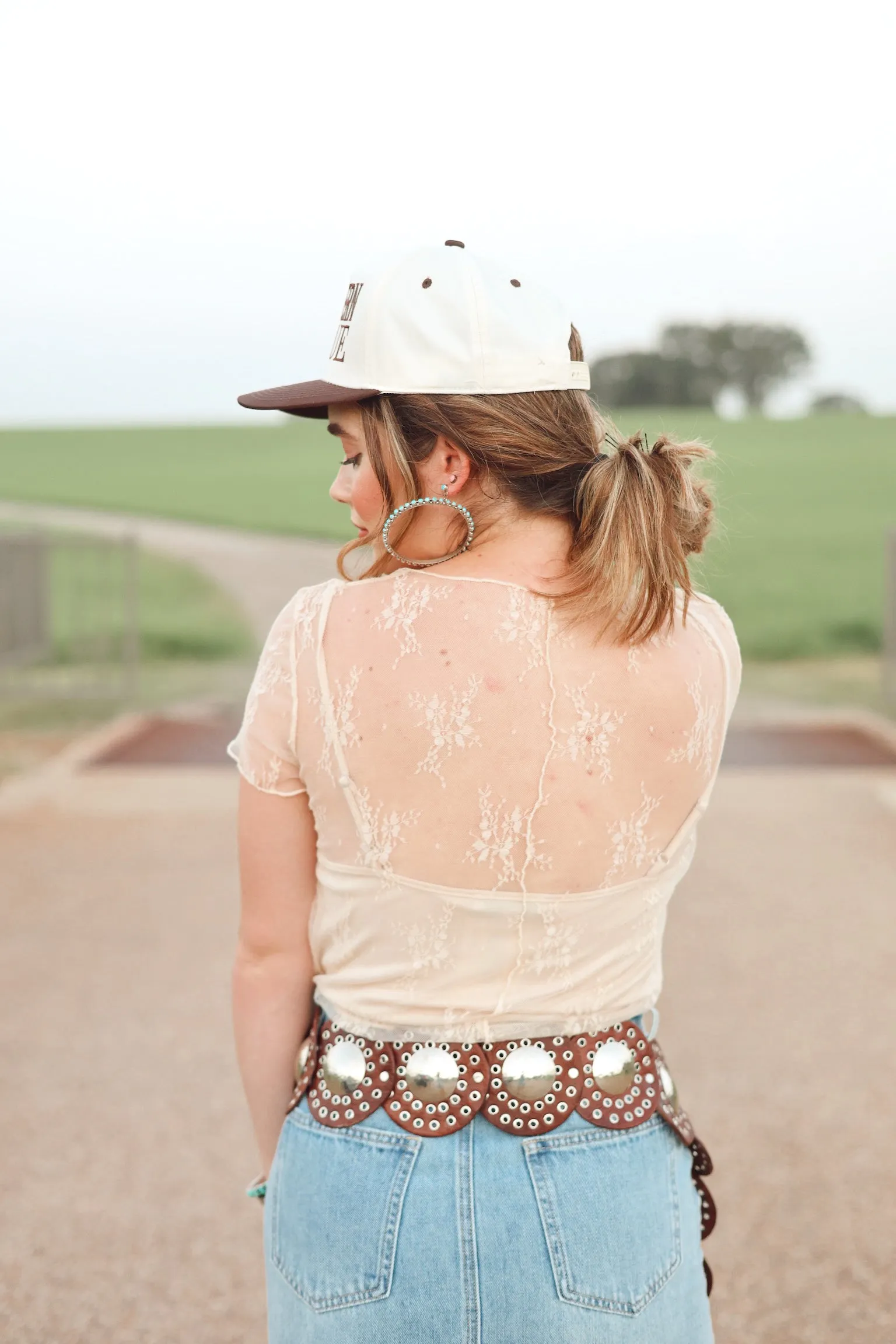 The Britt Top in Cream