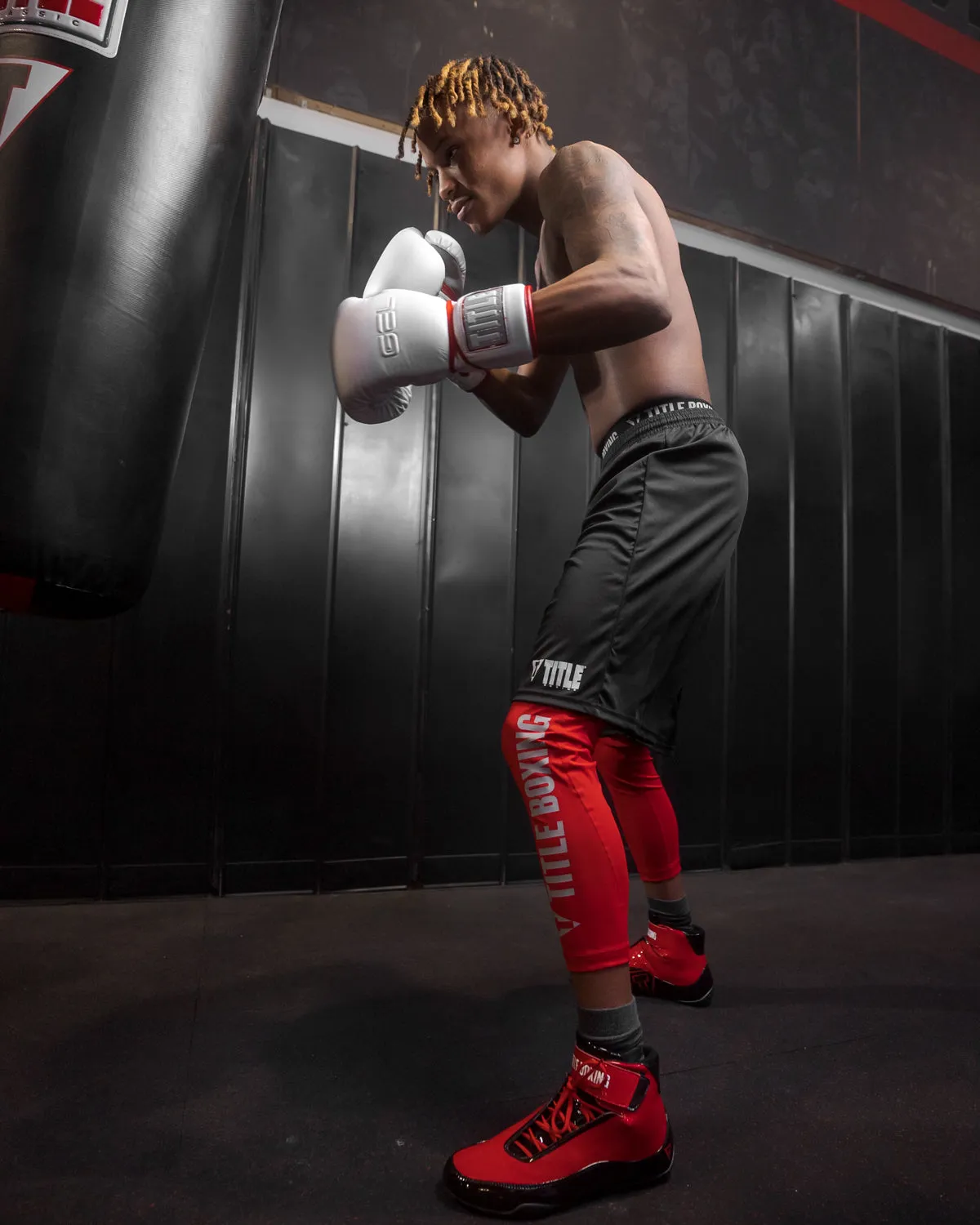 TITLE Boxing Pro Compress Defend Full Leggings