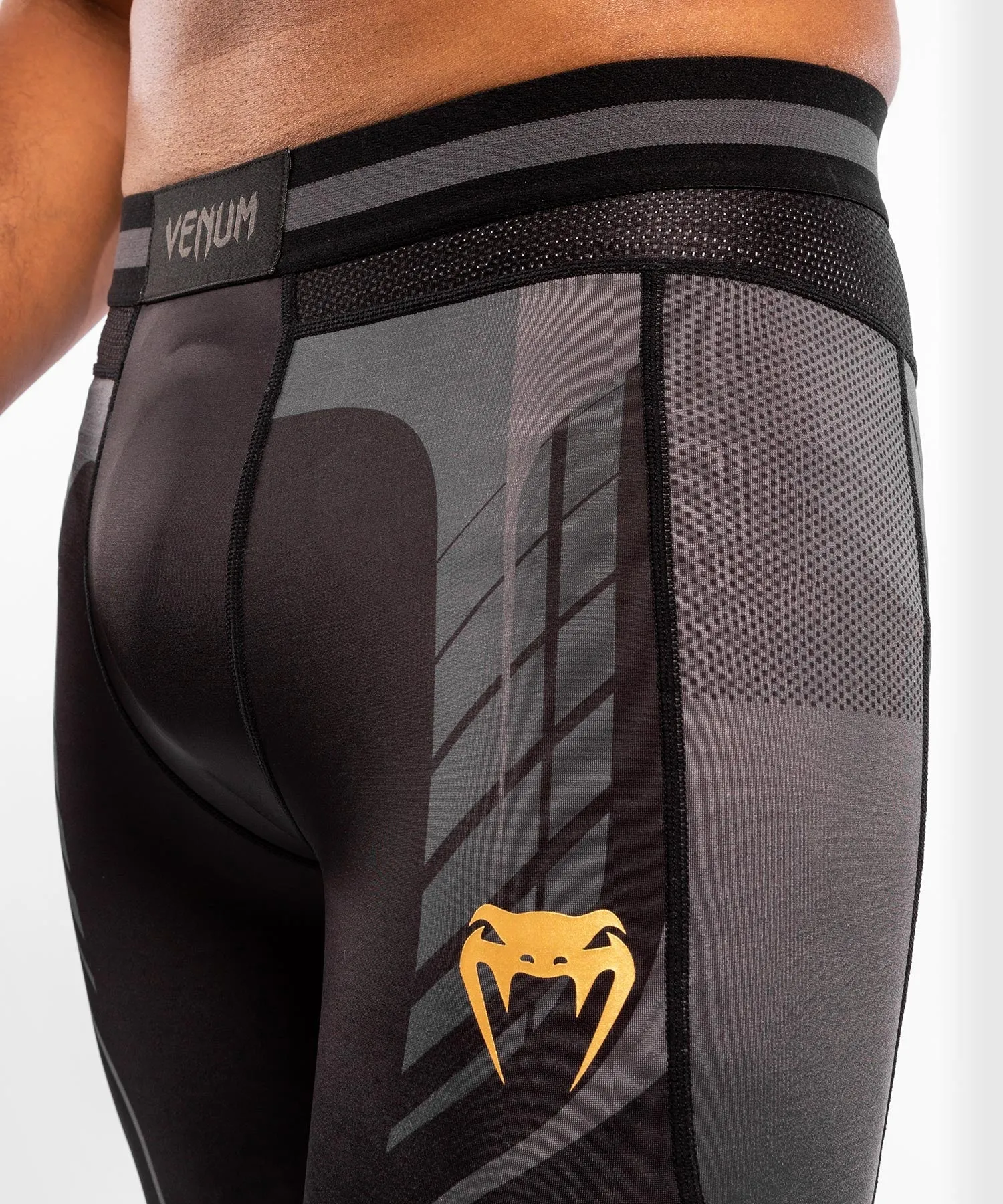 Venum Athletics Compression Tights – Black/Gold