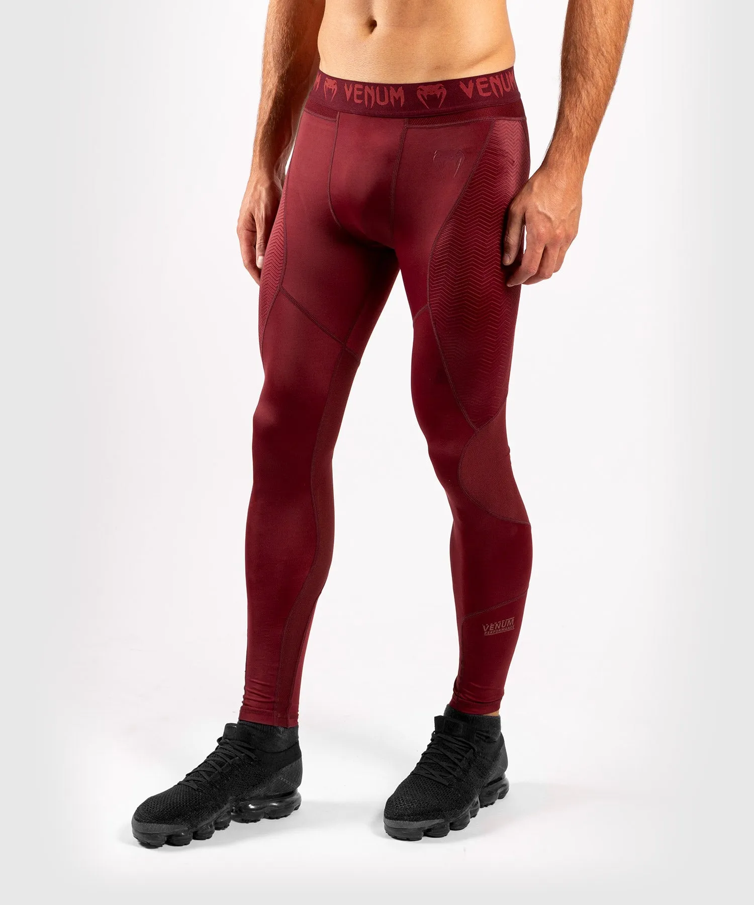 Venum G-Fit Compression Tights - Burgundy