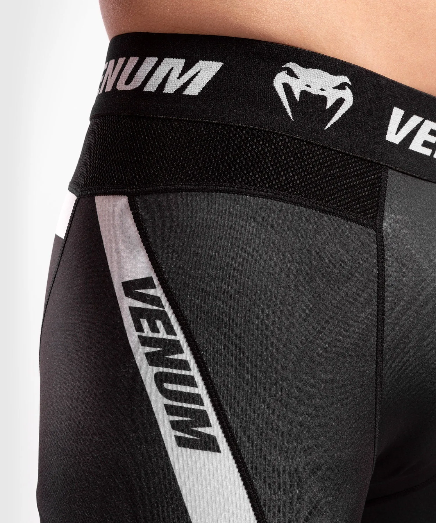 Venum NoGi 3.0 Compression Tights - Black/White