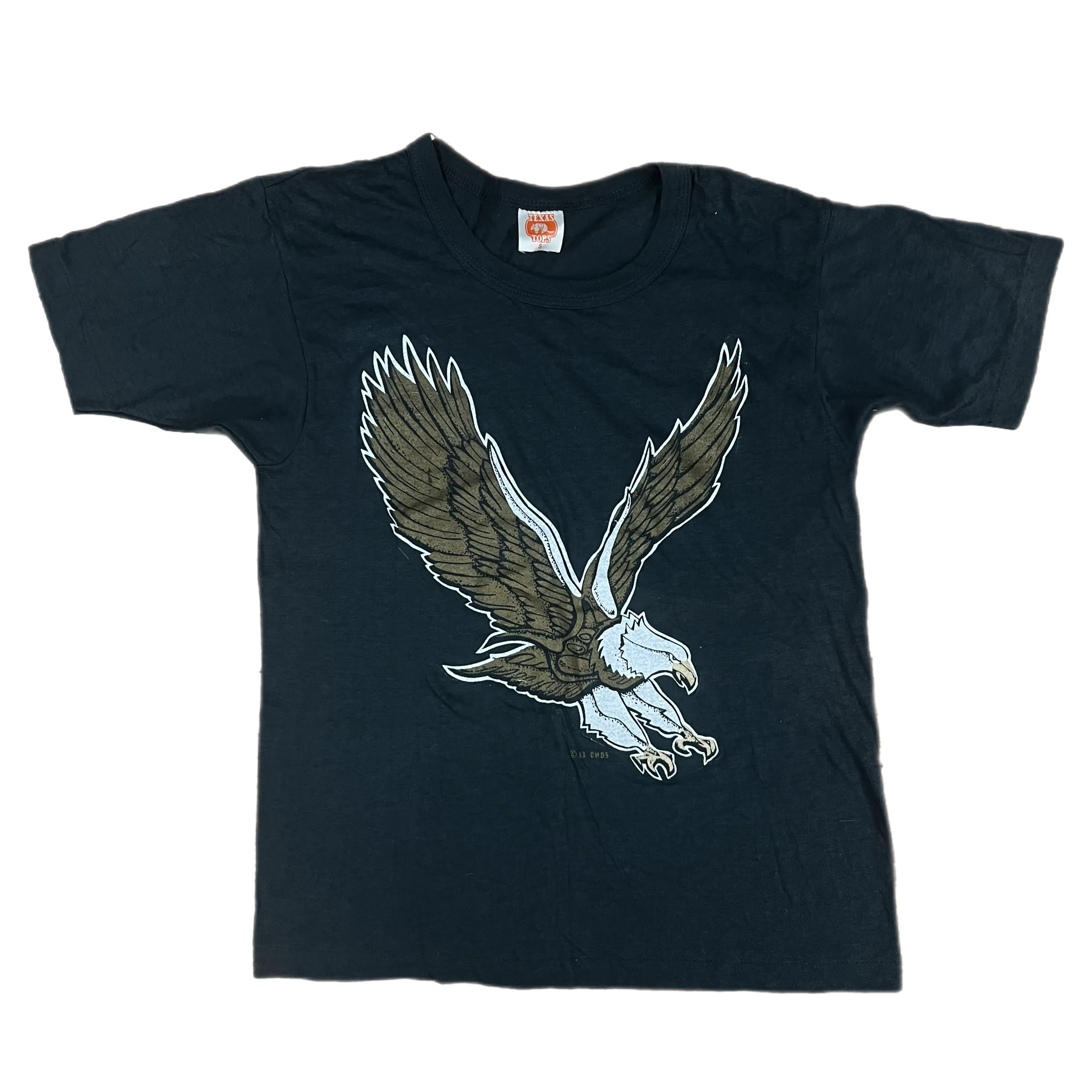 Vintage Eagle "Texas Tops" Biker T-Shirt