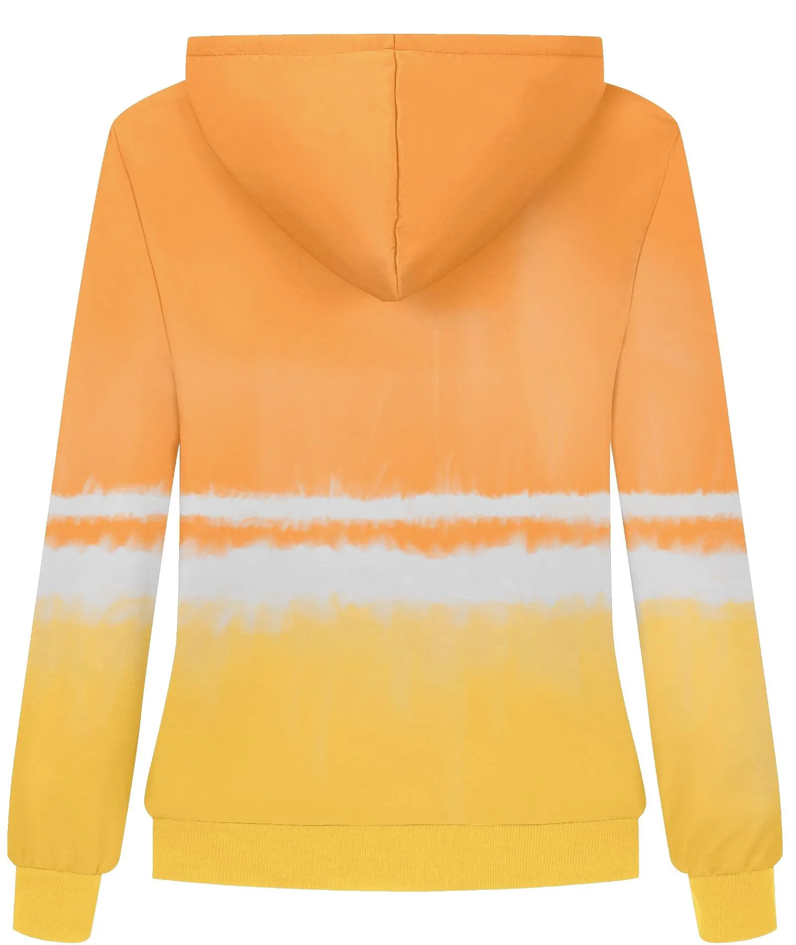 Women's Fleece Lined Zip-Up Printed Hoodie-ZPK006156