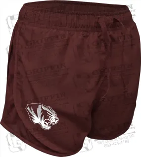 Womens/Girls Running Shorts - Tiger Head Logo